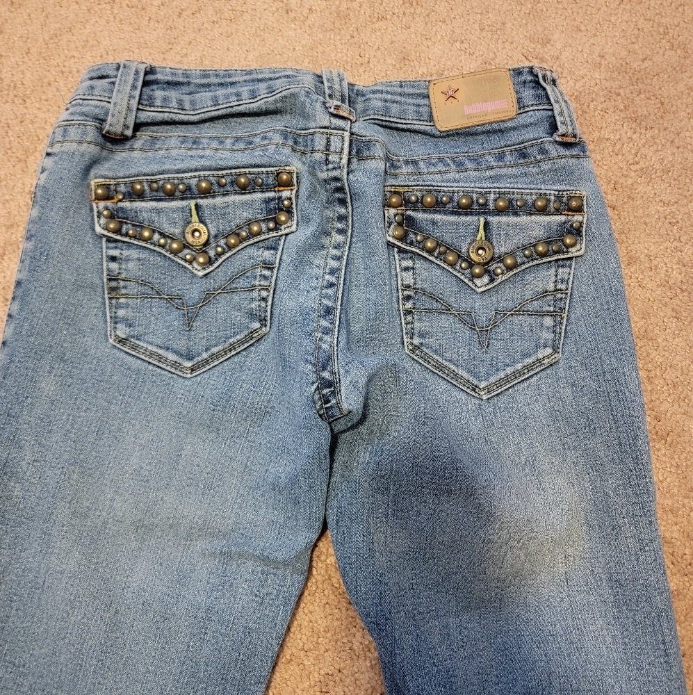 Womens Bubblegum jeans y2k vintage low waisted